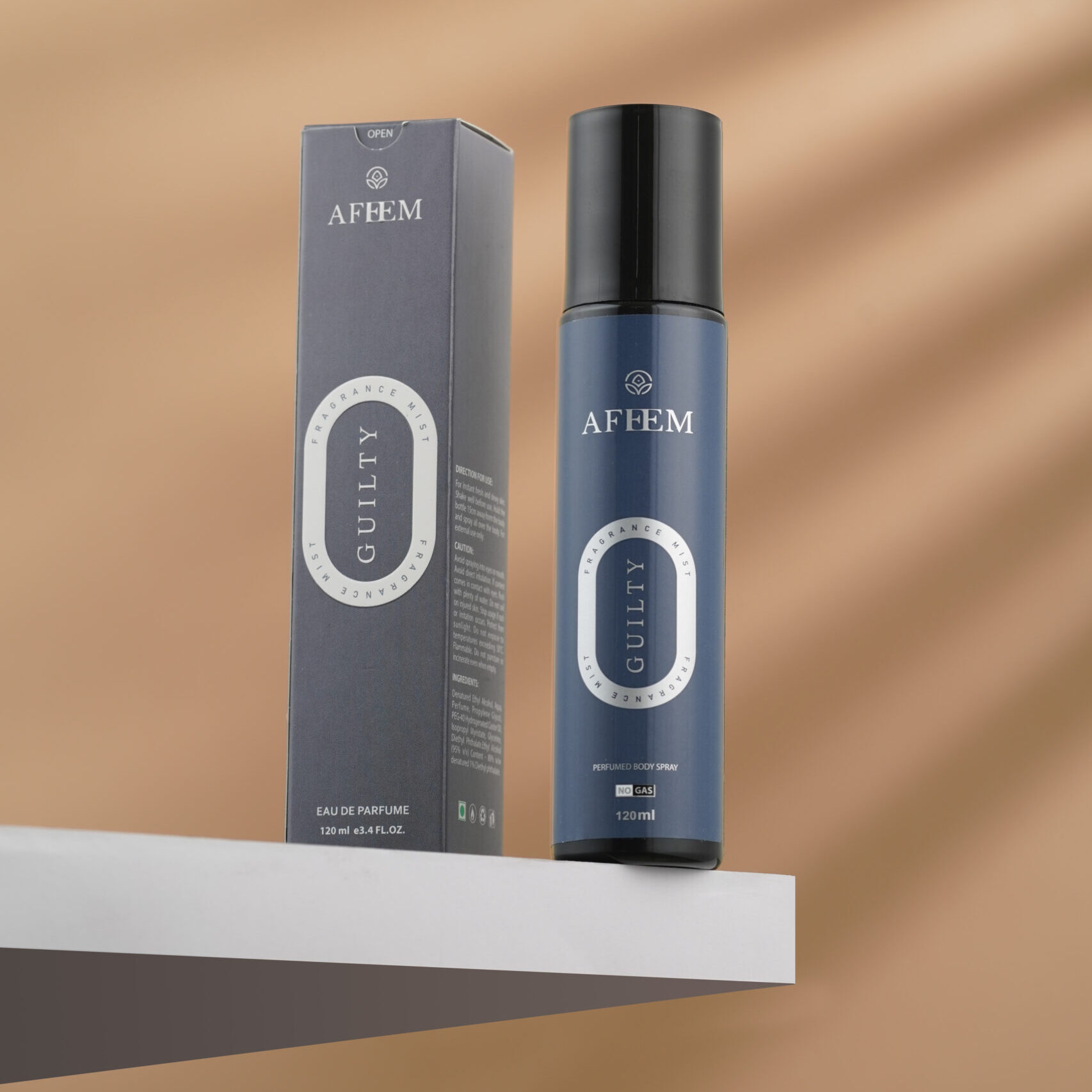 Afeem Guilty No Gas Parfum Mist 120ml - Image 3