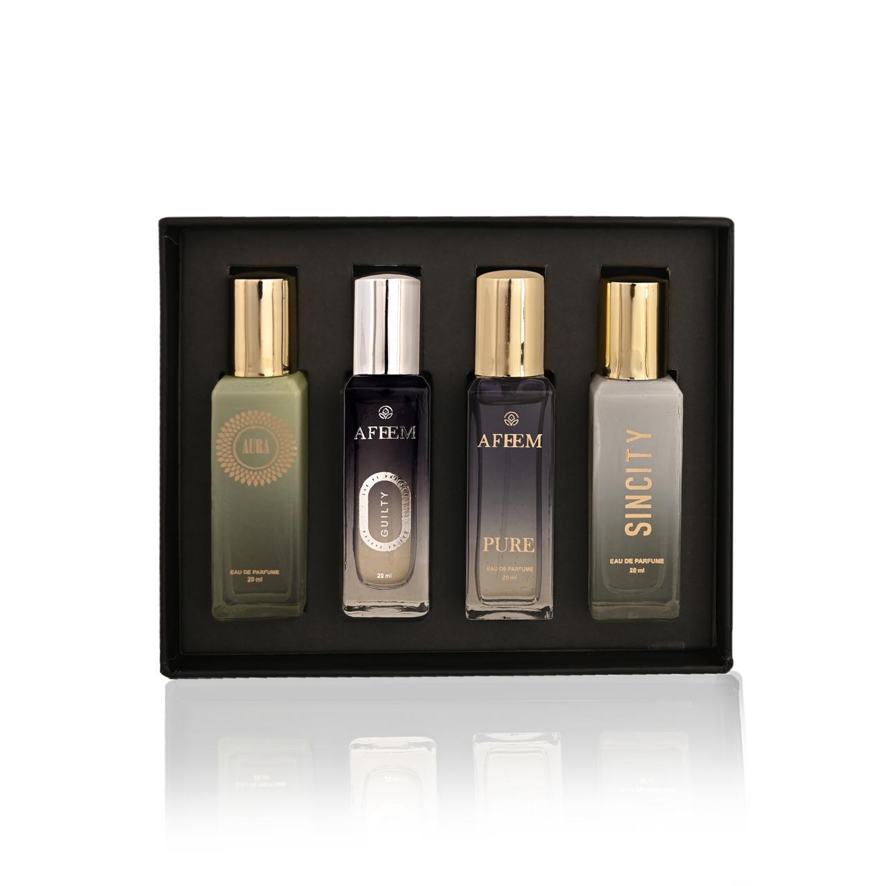 Afeem Parfum Gift Set 20ml (Pack of 4)