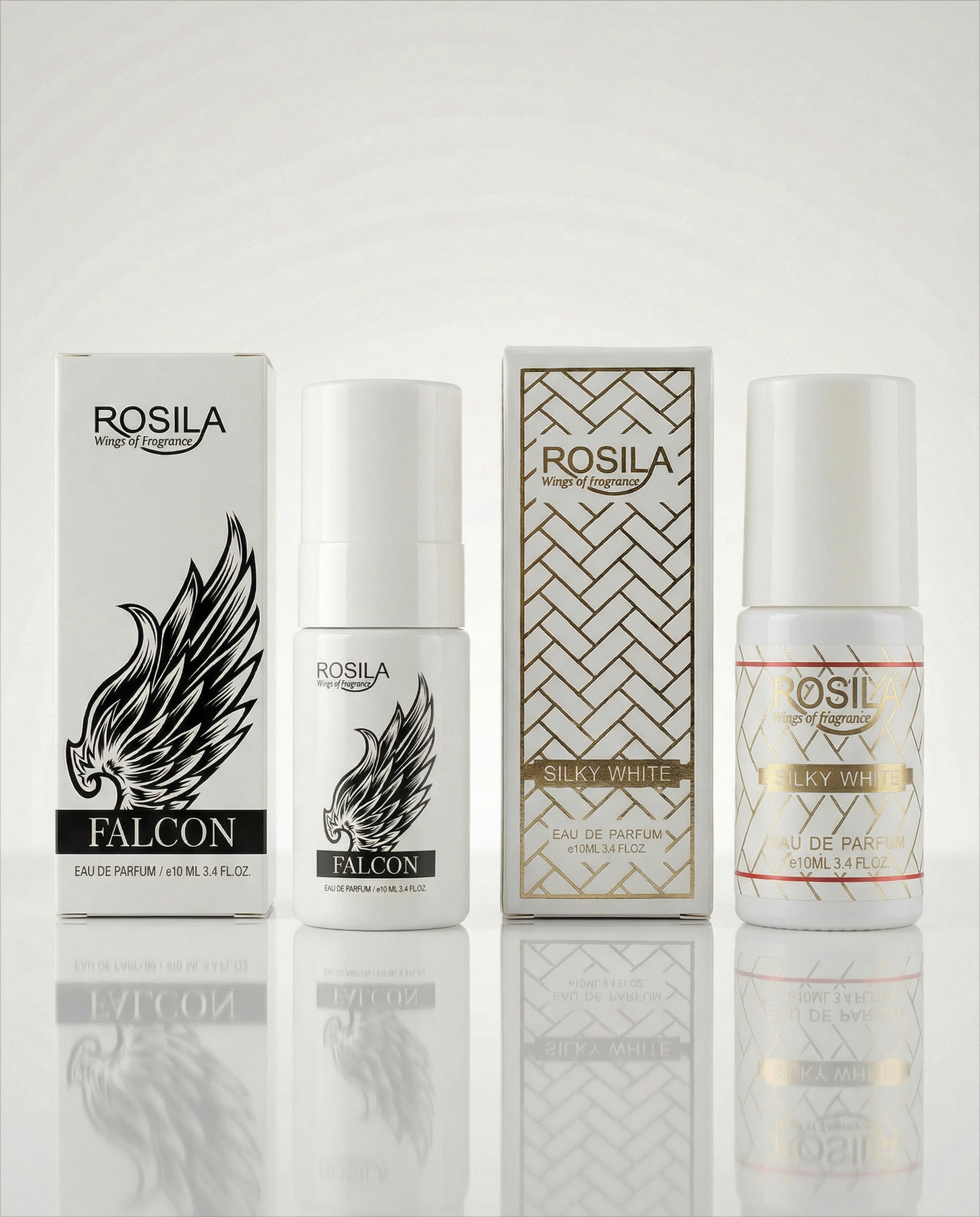 Rosila His & Hers Duo 2x10ml (Falcon + Silky White)