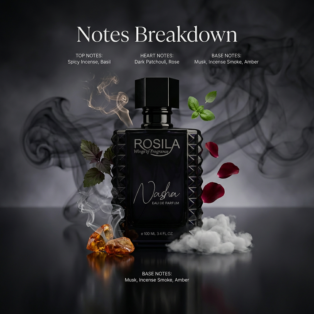 Rosila Nasha Black Luxury EDP 100ml