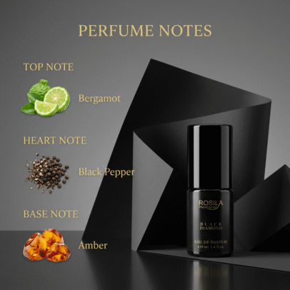 Rosila Black Diamond Pocket Parfum 10ml angle