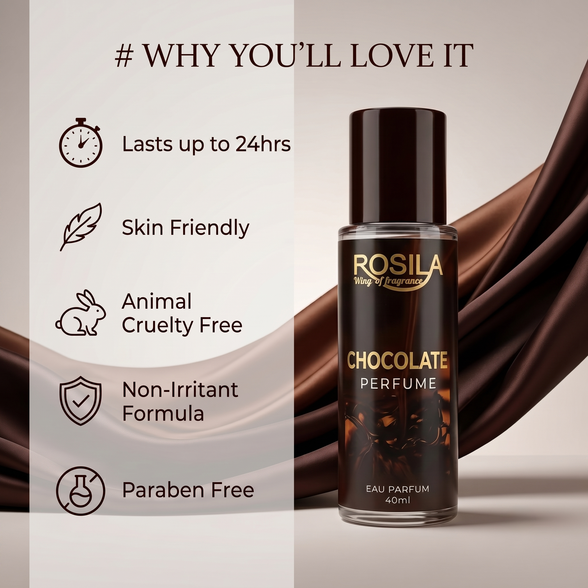 Rosila Chocolate Indulgence Parfum 40ml